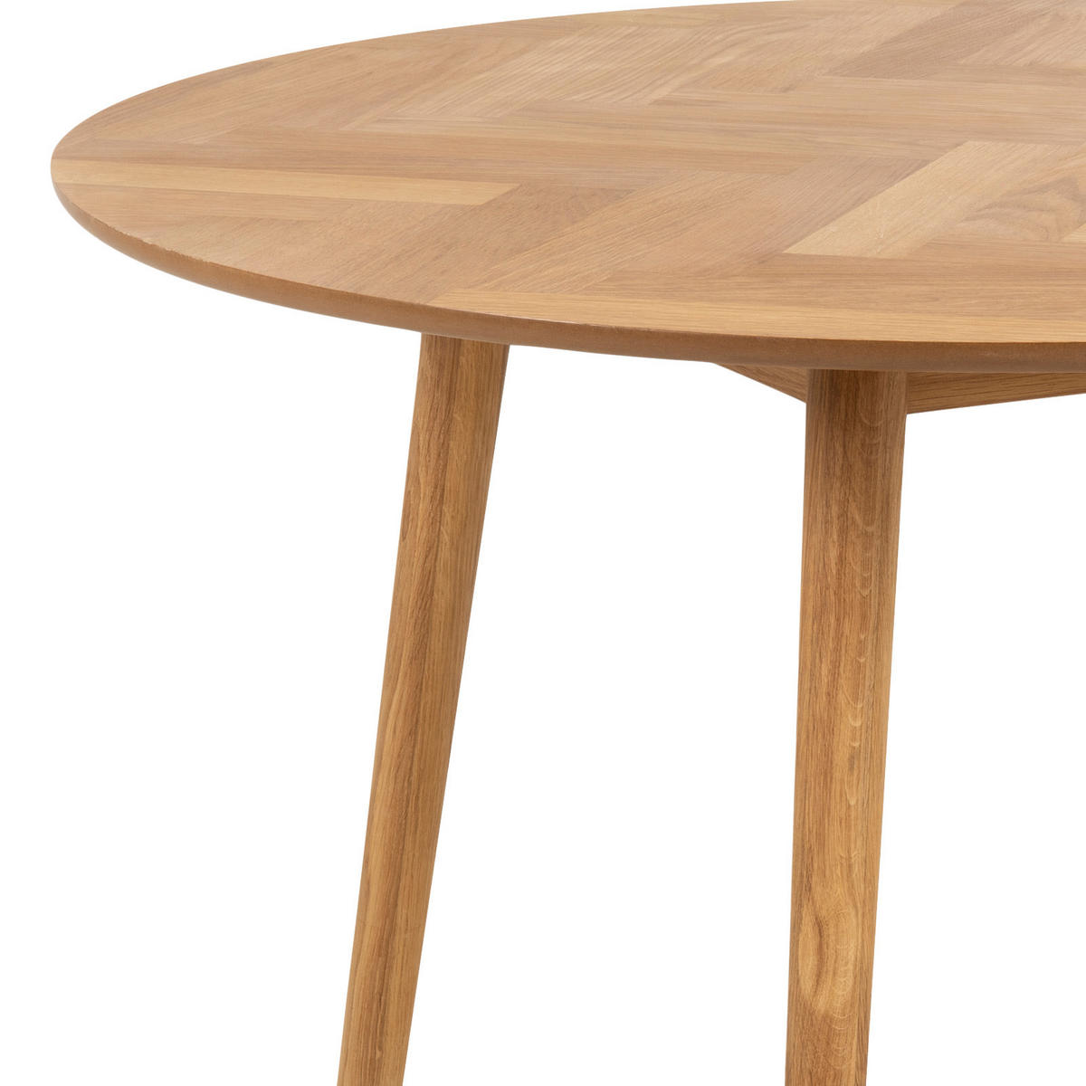 JEDILNA MIZA, furnirano hrast barve hrasta  - barve hrasta, Konvencionalno, leseni material/les (120/75cm) - MID.YOU