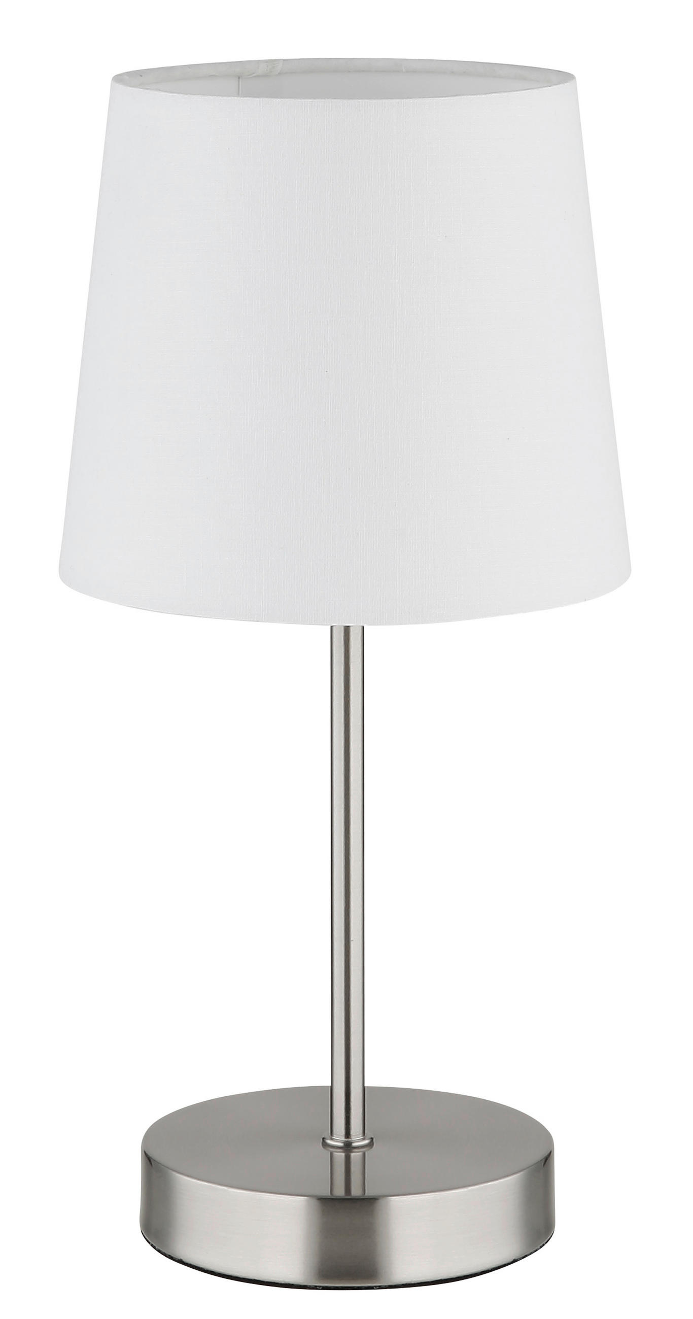 TISCHLEUCHTE Joris 15/32 cm  - Schwarz/Weiß, Design, Kunststoff/Textil (15/32cm) - Globo