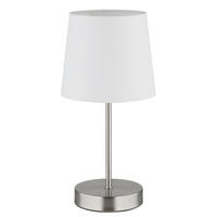 TISCHLEUCHTE Joris 15/32 cm  - Schwarz/Weiß, Design, Kunststoff/Textil (15/32cm) - Globo
