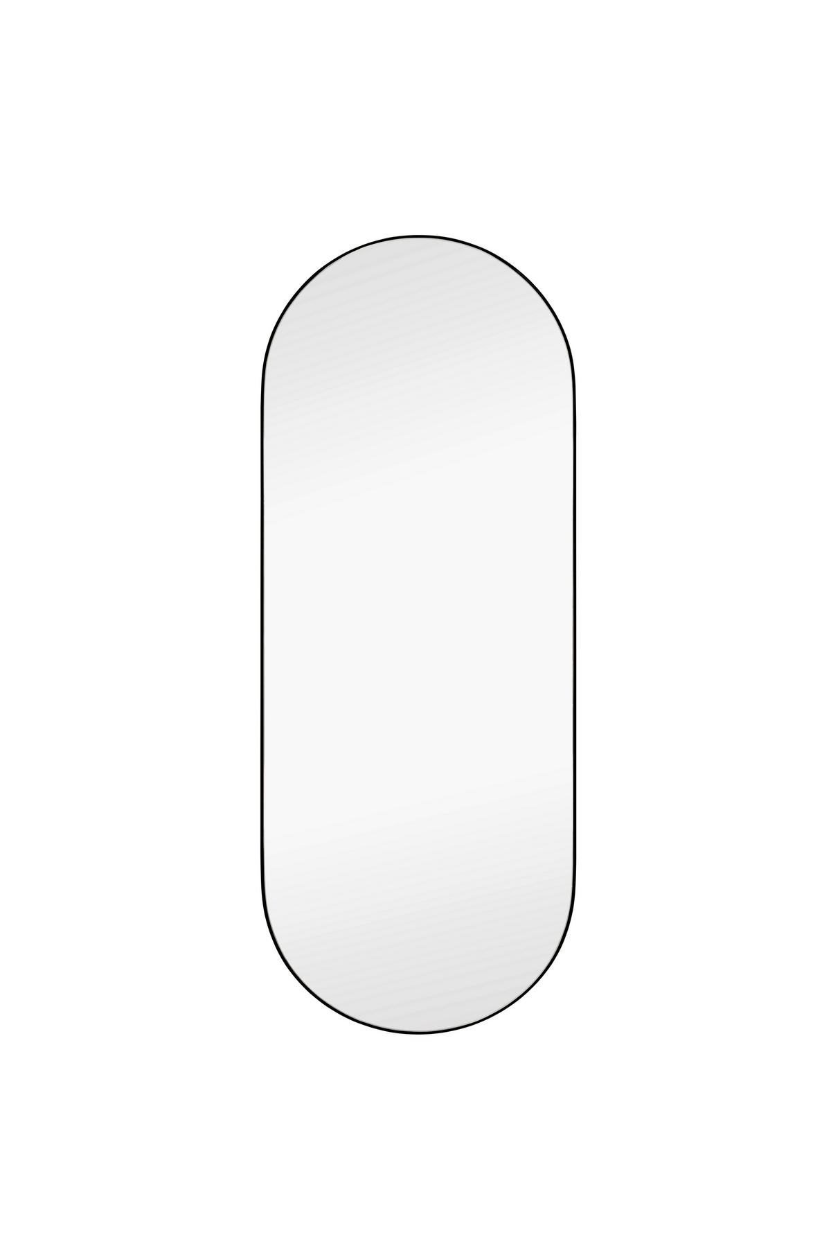 WANDSPIEGEL 30/70/1 cm    in  - Schwarz, Trend, Glas/Metall (30/70/1cm)