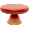 BEISTELLTISCH in Metall 60/60/30 cm  - Rot/Orange, Design, Metall (60/60/30cm) - Kare-Design