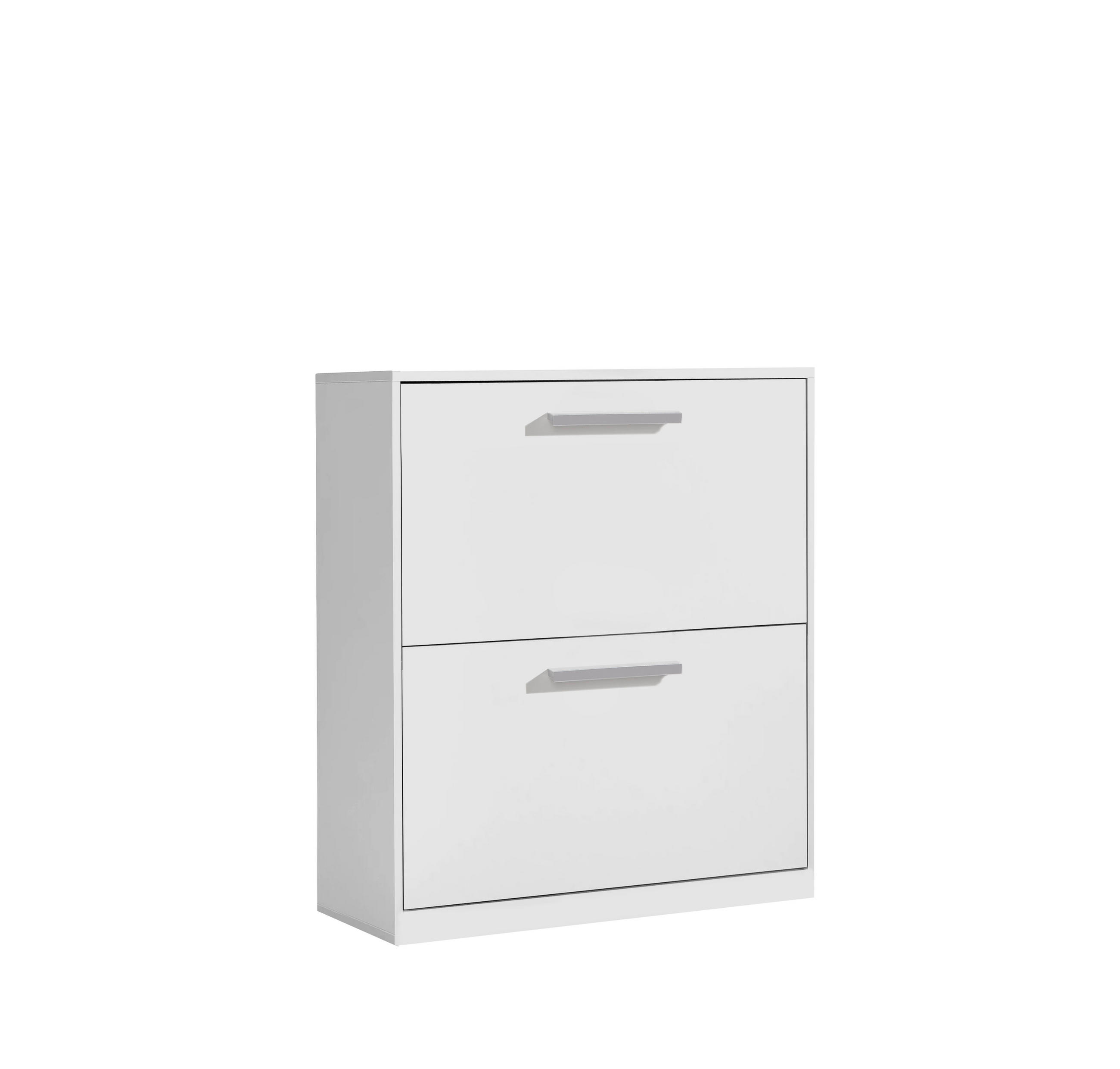 Pantofar 64/82,4/19 cm  - alb, Modern, material pe bază de lemn (64/82,4/19cm) - Xora