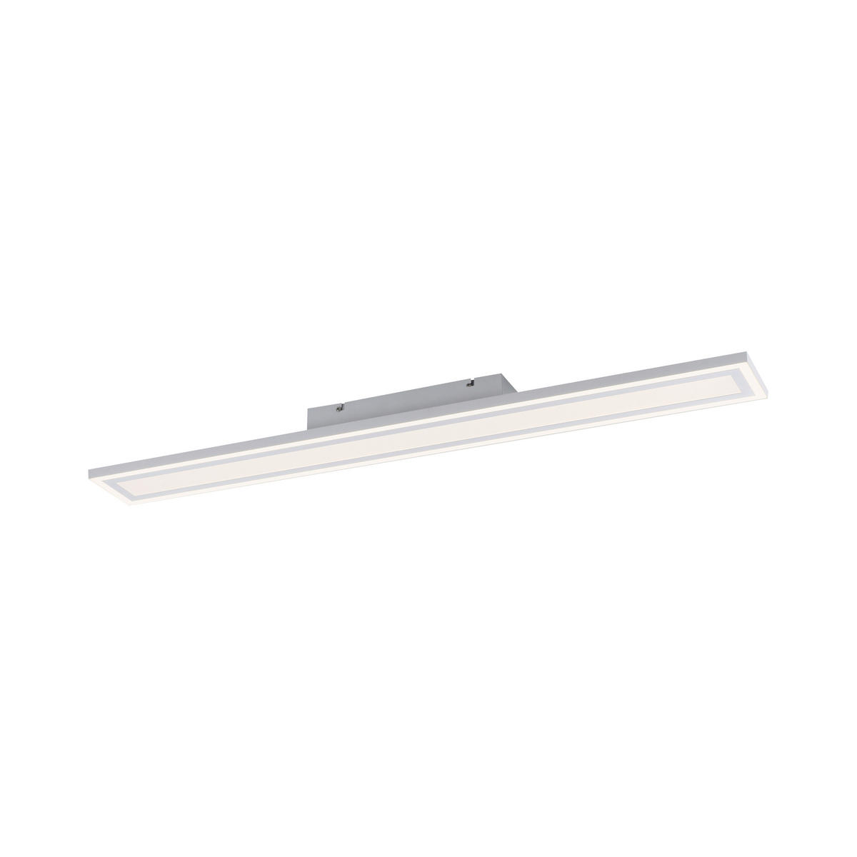 LED-DECKENLEUCHTE 100/11/6 cm   - Weiß, Design, Kunststoff/Metall (100/11/6cm) - Novel