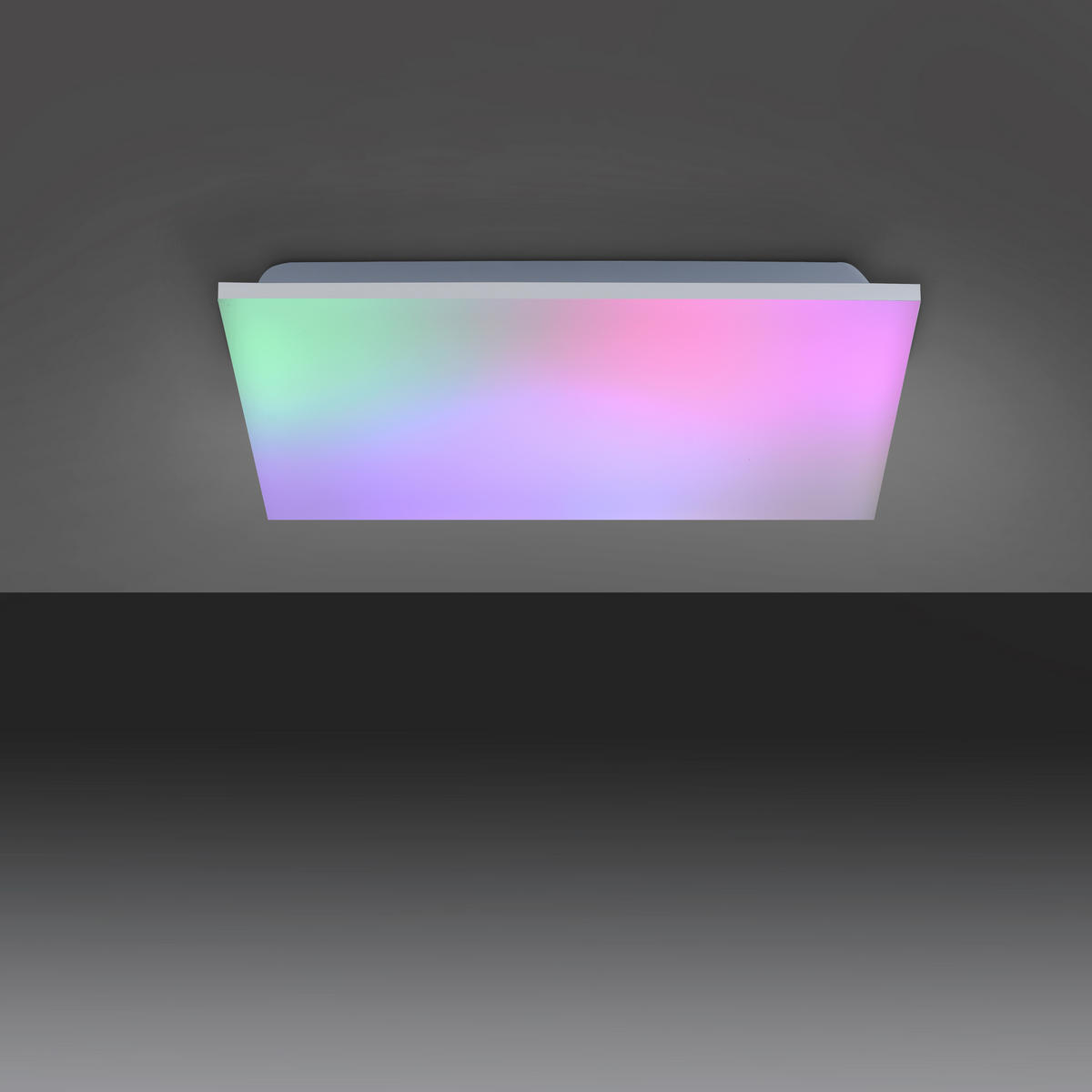 STROPNA LED-SVETILKA   27 W/2750 lm/2700-5000 K/230 V/ - bela, Trend, kovina/umetna masa (45/45/10cm) - Novel