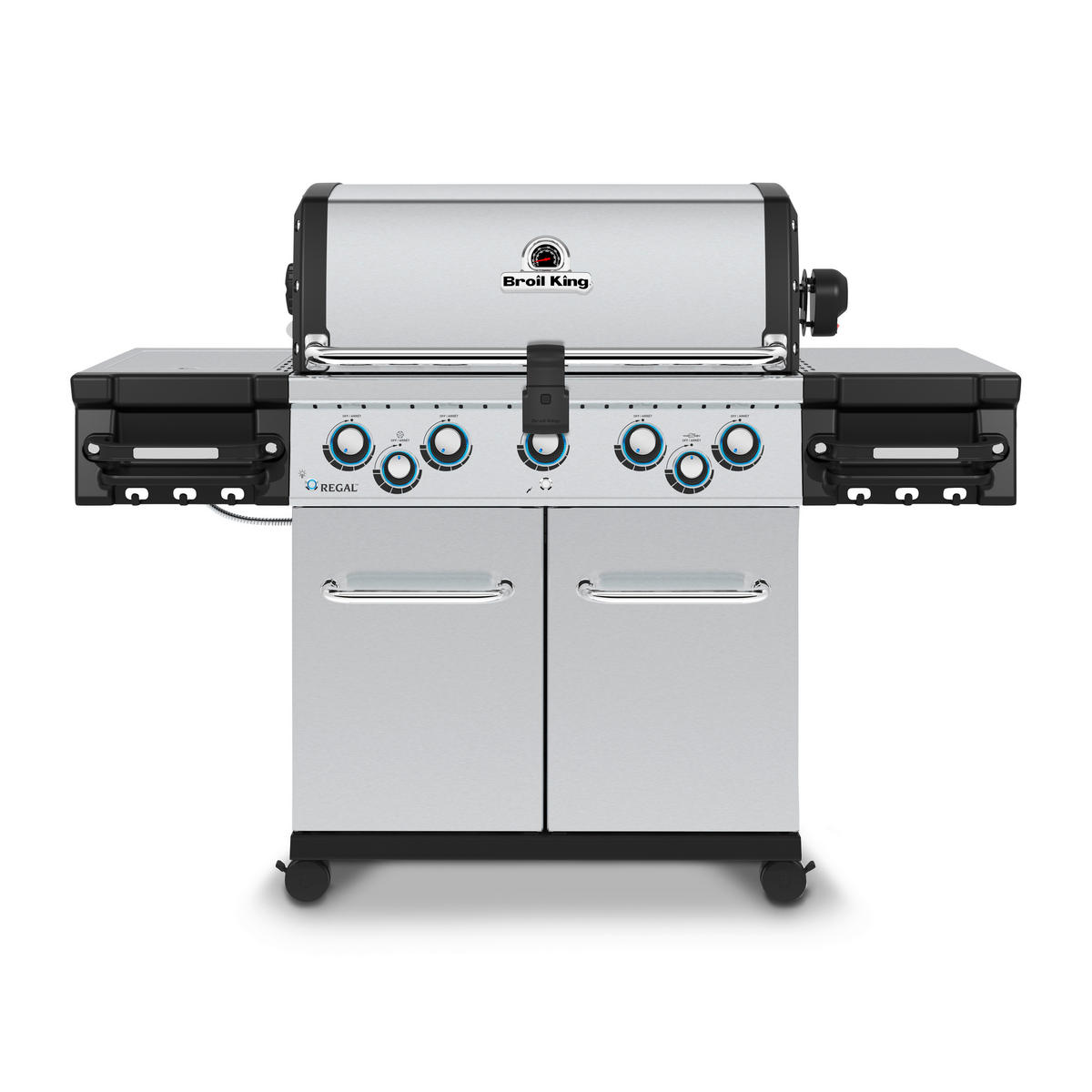 PLINSKI ŽAR  REGAL - barve nerjavečega jekla, Basics, kovina (159/125/63cm) - Broil King