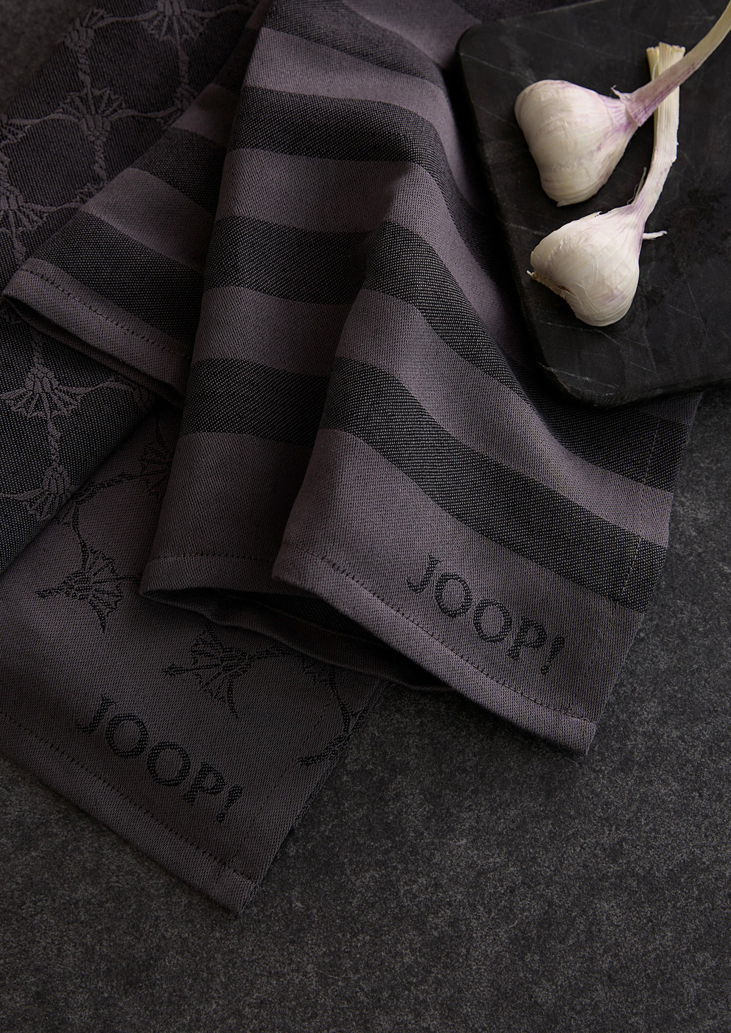 UTĚRKA NA NÁDOBÍ  - šedá, Basics, textil (50/70cm) - Joop!