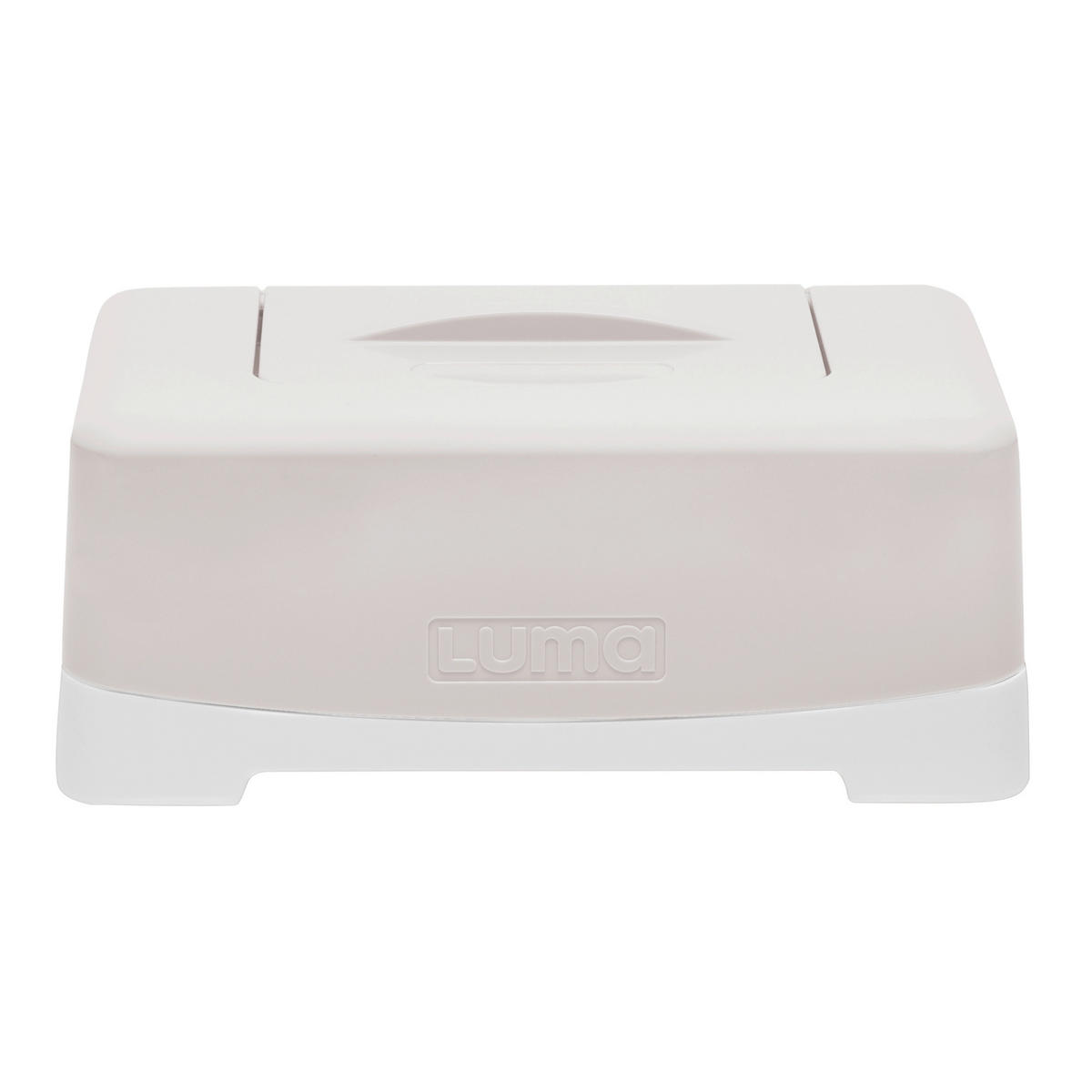 FEUCHTTÜCHER-BOX  LUMA Pure Oat  - Weiß, Basics, Kunststoff (21/13/9cm) - Bebe Jou