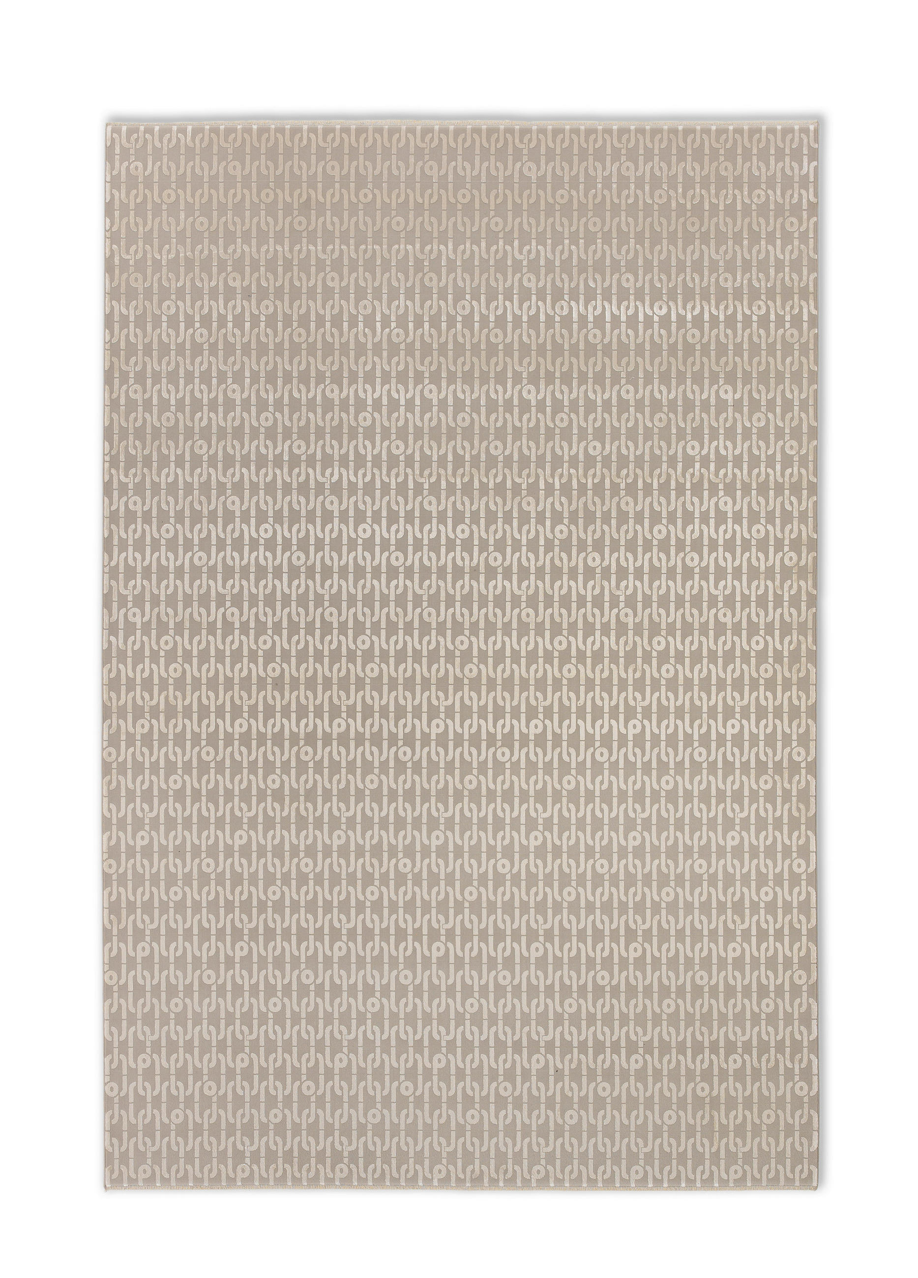 WEBTEPPICH  Wohnzimmer 200/300 cm Chains Grau rechteckig  - Grau, Design, Textil (200/300cm) - Joop!