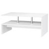 COUCHTISCH in Holzwerkstoff 90/60/42 cm  - Weiss, Design, Holzwerkstoff (90/60/42cm) - MID.YOU