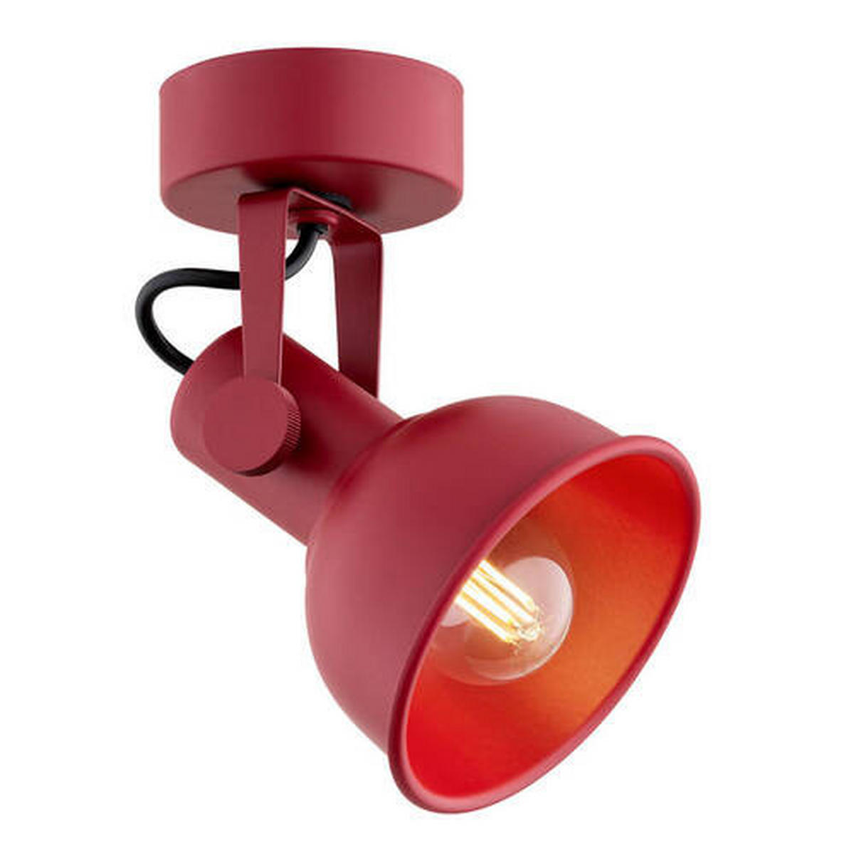 WANDLEUCHTE 20/15/11 cm   - Rot, KONVENTIONELL, Metall (20/15/11cm)