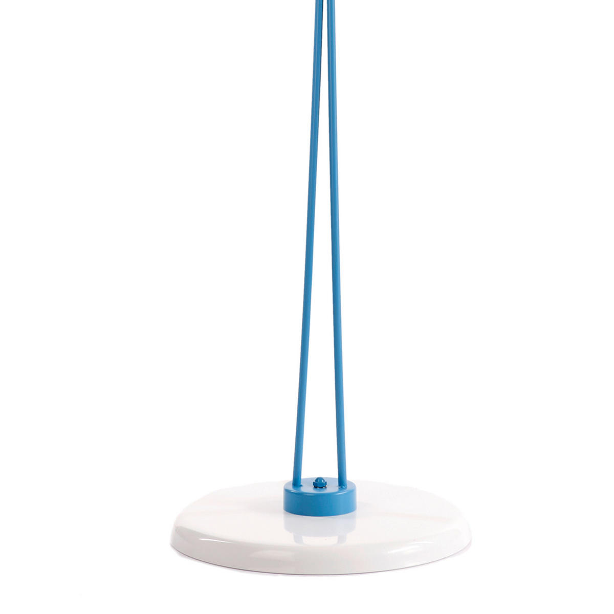 STEHLEUCHTE 32/182 cm    - Blau, Basics, Metall (32/182cm)