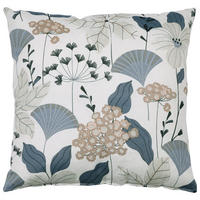 ZIERKISSEN 48/48 cm  - Blau/Beige, Basics, Textil (48/48cm)