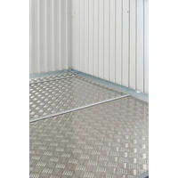 BODENPLATTE 213/0,2/213 cm  - Alufarben, Basics, Metall (213/0,2/213cm) - Biohort