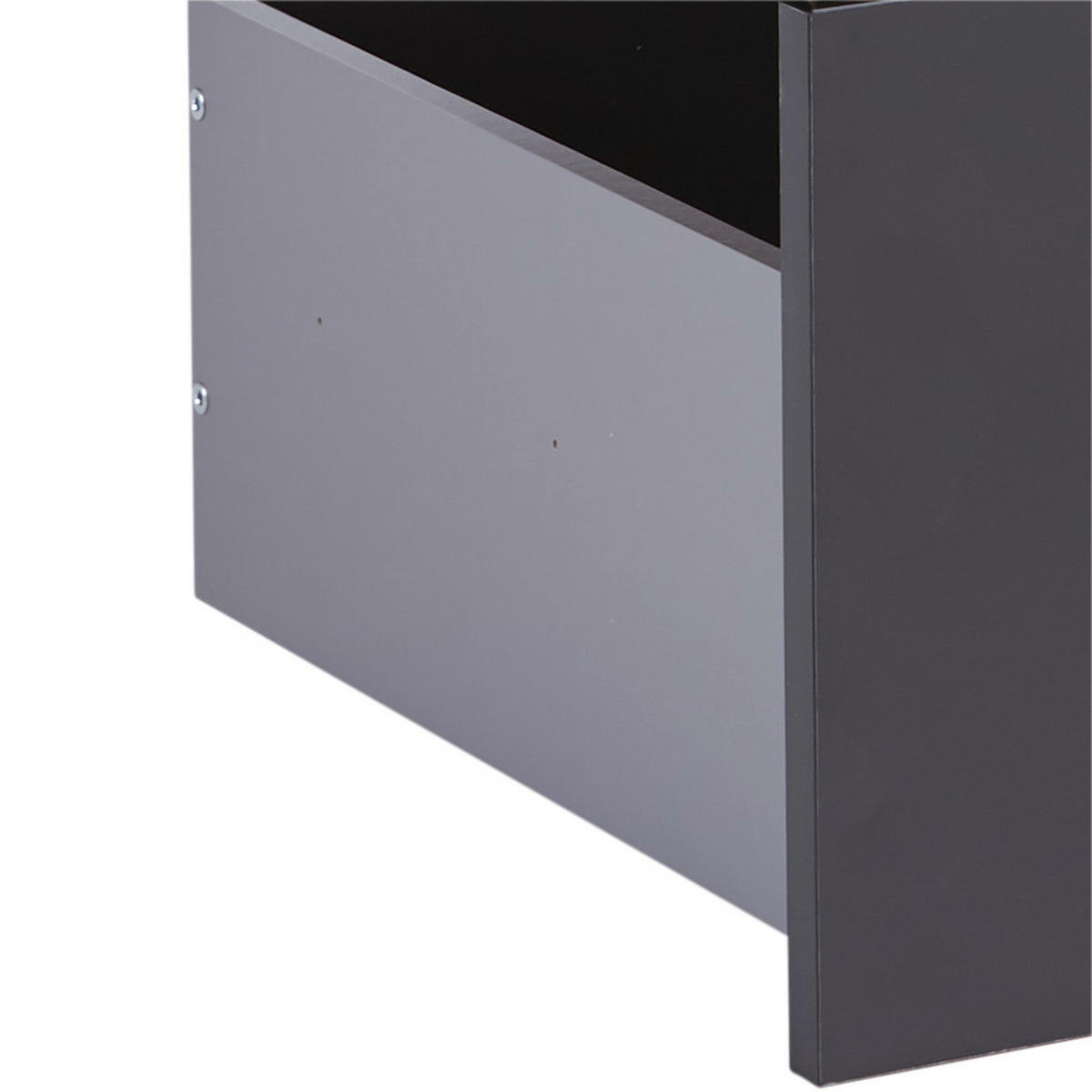 SCHUBLADENSET 90,9/82/46,8 cm   - Anthrazit, Konventionell, Holzwerkstoff (90,9/82/46,8cm) - Hom`in