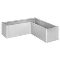 HOCHBEET Belvedere  - Silberfarben, Basics, Metall (152/152cm) - Biohort