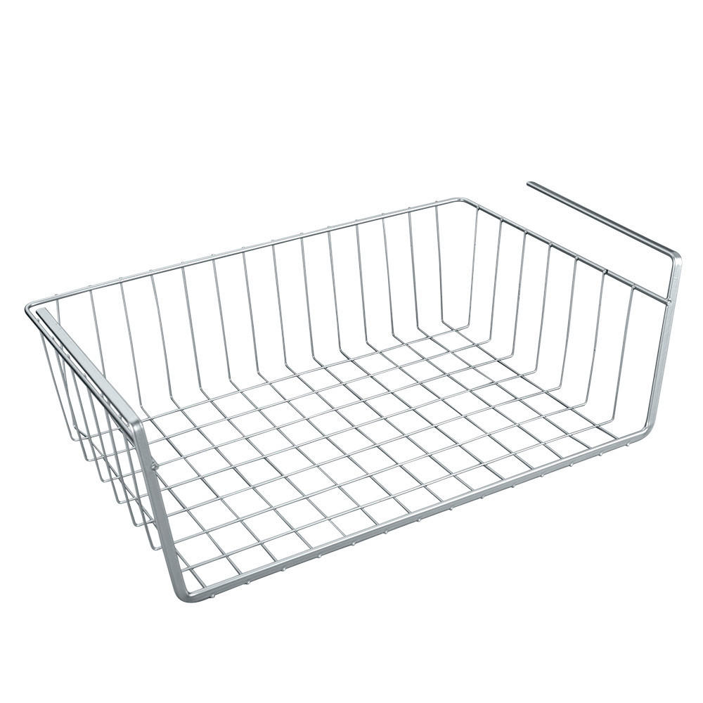 Element depozitare suspendata  - gri, Basics, metal (40/26/14cm) - Metaltex