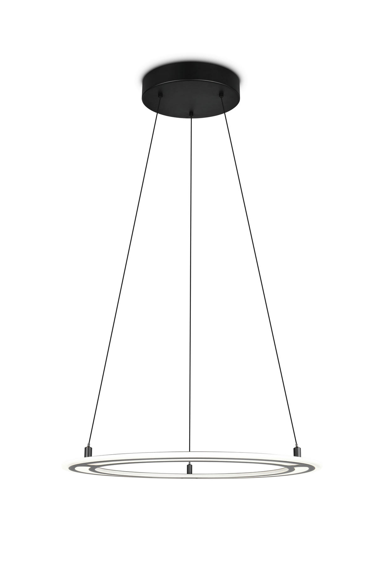 LED-HÄNGELEUCHTE 72,5/180 cm  - Schwarz, Design, Metall (72,5/180cm) - Trio Leuchten