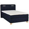 BOXBETT 120/200 cm  in Dunkelblau  - Dunkelblau, Konventionell, Holz/Textil (120/200cm) - Moderano