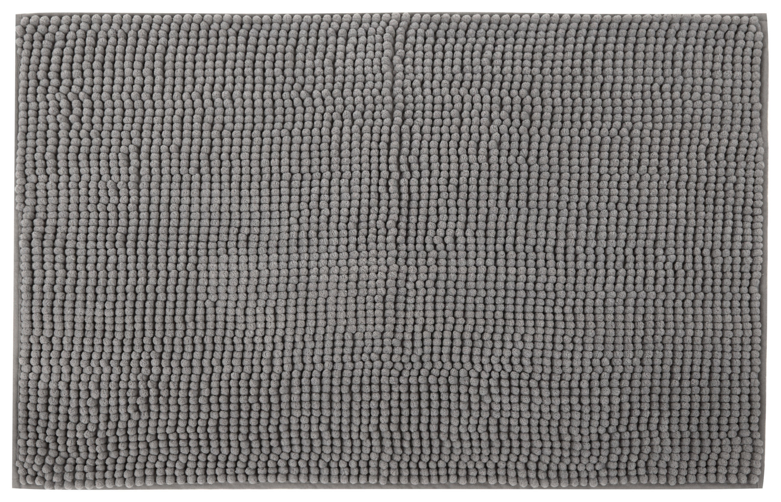 BADEMATTE YLVI Anthrazit 50/80 cm  - Anthrazit, Basics, Kunststoff/Textil (50/80cm) - Boxxx