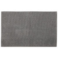 BADEMATTE YLVI Anthrazit 50/80 cm  - Anthrazit, Basics, Kunststoff/Textil (50/80cm) - Boxxx