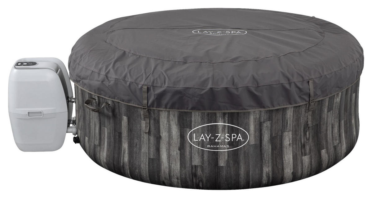 WHIRLPOOL  BAHAMAS 60005 180/66 cm  - Weiß/Grau, Basics, Kunststoff (180/66cm) - Bestway