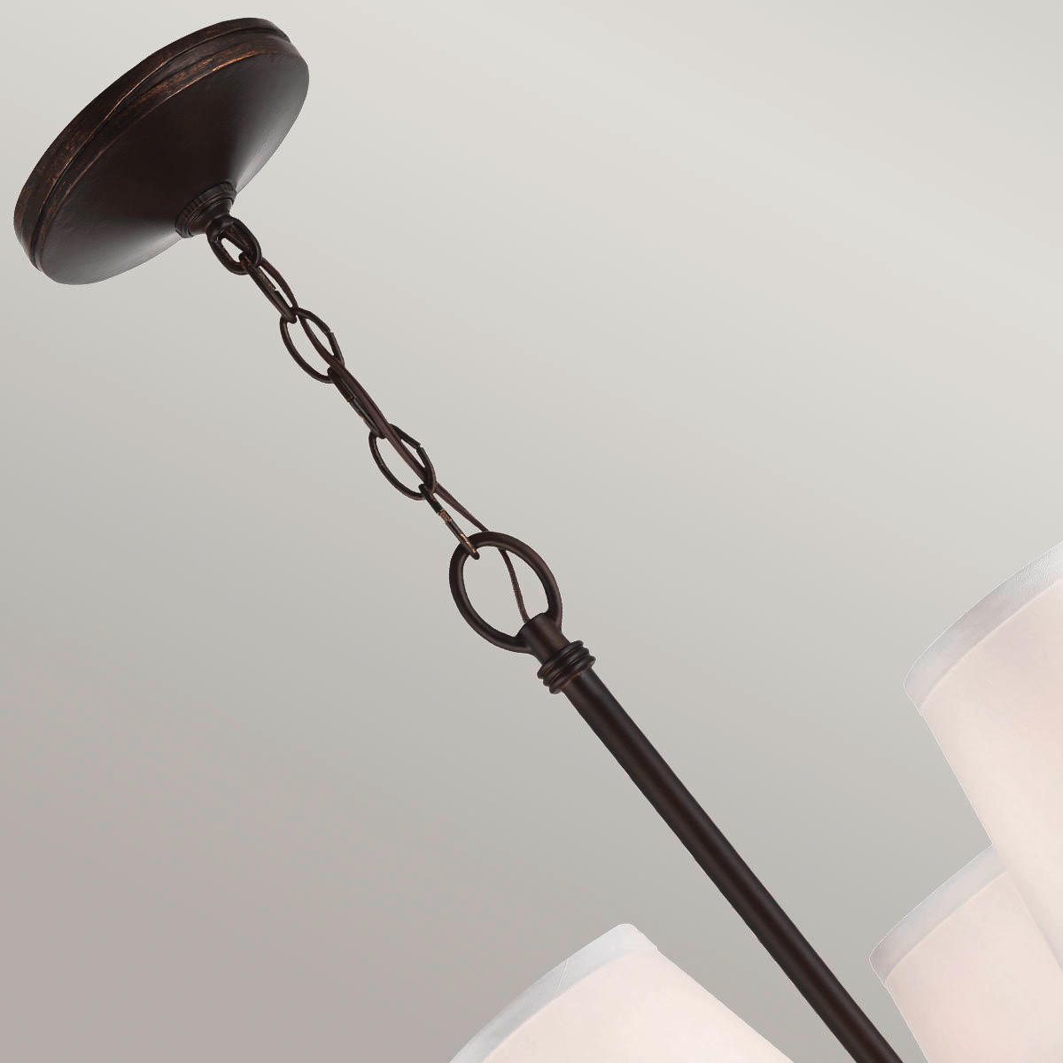 KRONLEUCHTER 79.1/82.6 cm    - Bronzefarben, Basics, Metall (79.1/82.6cm) - Elstead Lighting