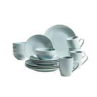 KOMBISERVICE Pastell Selection 16-teilig  - Mintgrün, Basics, Keramik (31,3/32,5/31,5cm) - Mäser