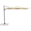 AMPELSCHIRM 300x300 cm Creme  - Platinfarben/Silberfarben, KONVENTIONELL, Textil/Metall (300/300cm) - Suncomfort by Glatz