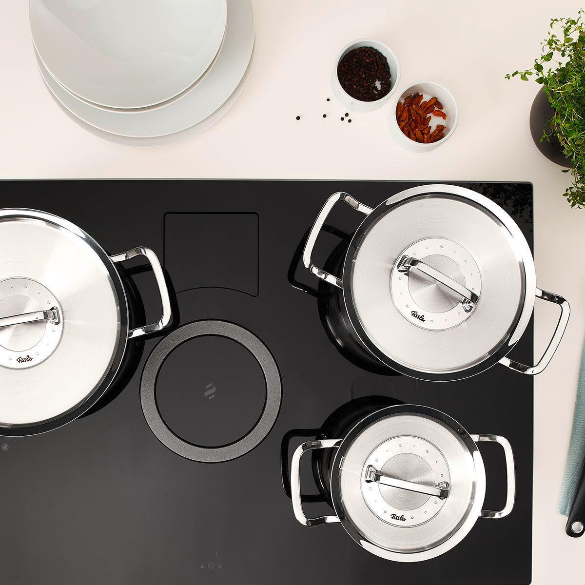 KOCHTOPF Original-Profi Collection® 14 L  - Silberfarben, Design, Metall (28cm) - Fissler