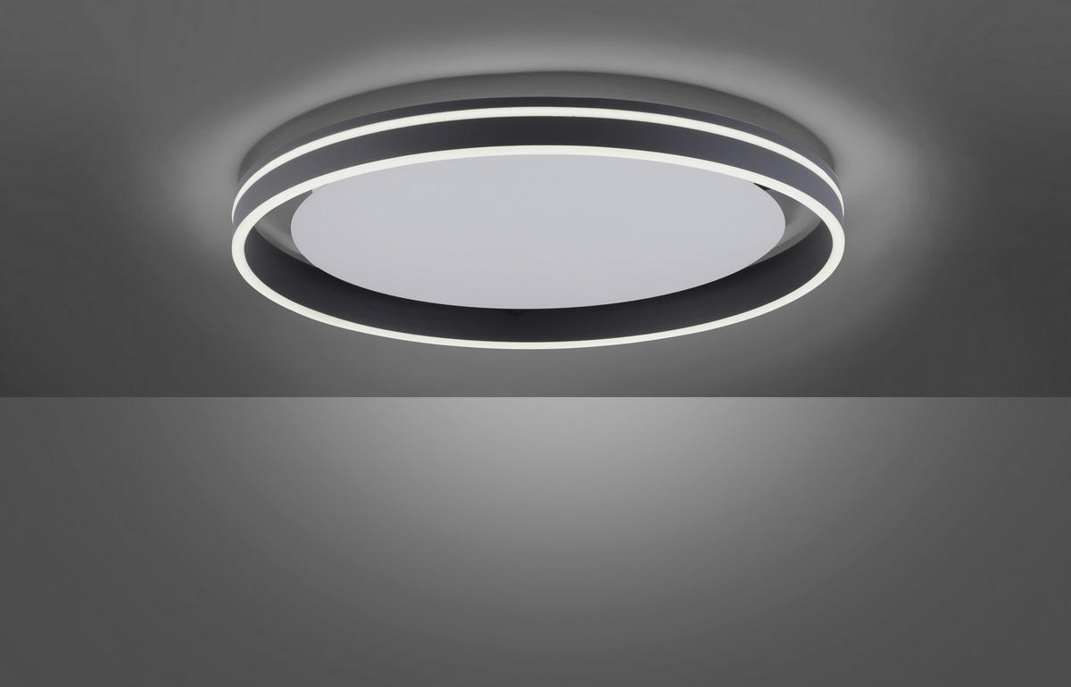 LED-DECKENLEUCHTE   - Anthrazit, Design, Kunststoff/Metall (59/8cm) - Paul Neuhaus
