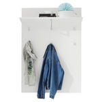 GARDEROBENPANEEL  in 80/118/30 cm  - Weiß, Basics, Holzwerkstoff (80/118/30cm) - Xora