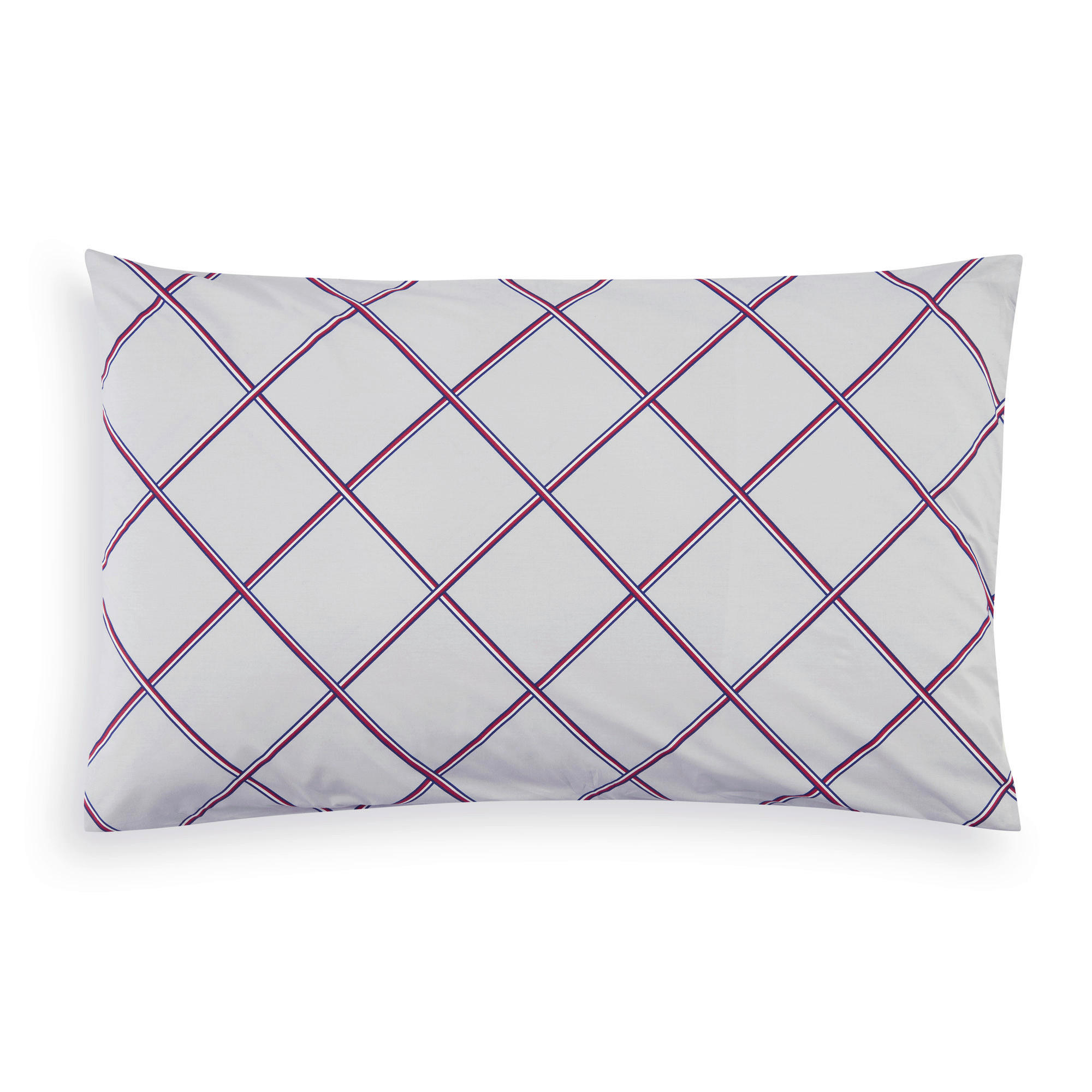 KOPFKISSENBEZUG Ribbon Spirit 40/80 cm  - Silberfarben, Basics, Textil (40/80cm) - Tommy Hilfiger