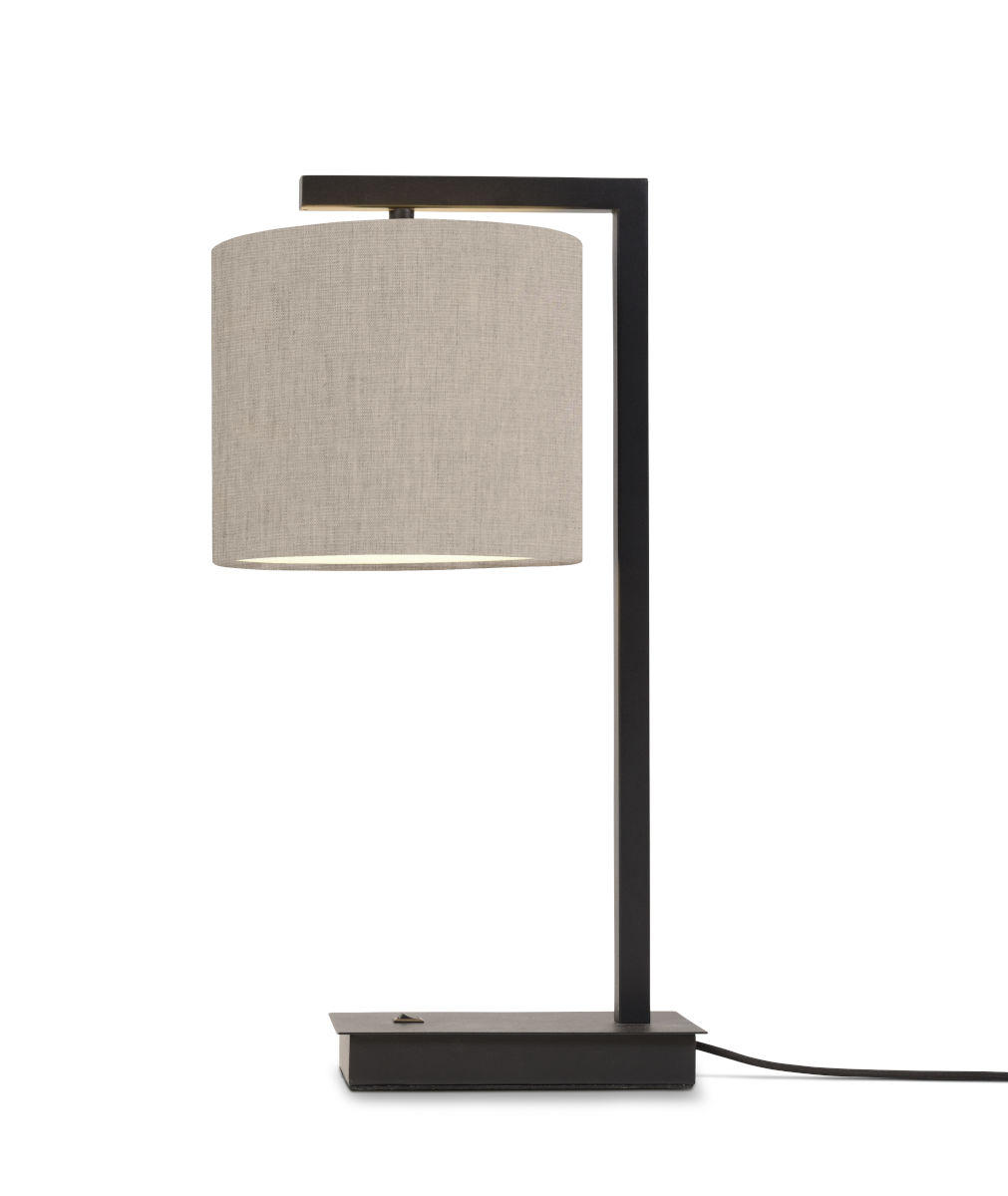 It's about Romi Tischleuchte Boston Beige 44 cm