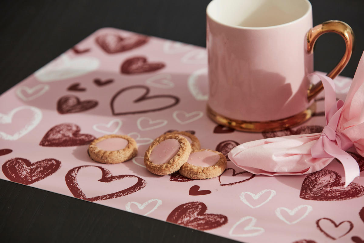 BORDSTABLETT plast röd 30/45 cm  - röd, Basics, plast (30/45cm)