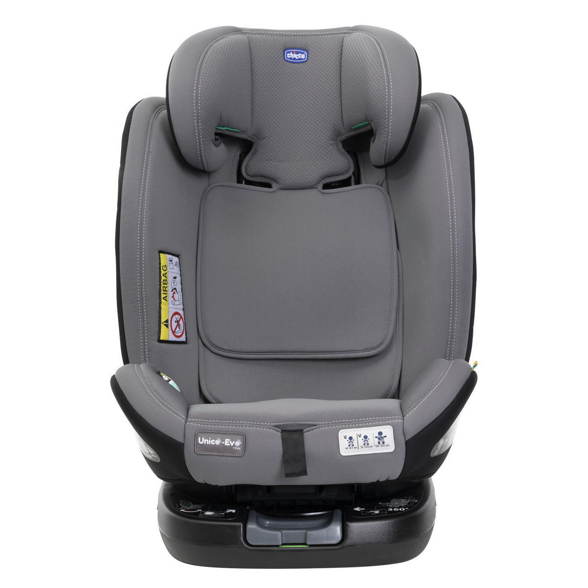 KINDERAUTOSITZ  - Schwarz/Grau, Basics (46/54/69/44cm) - Chicco