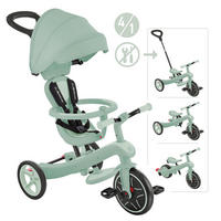DREIRAD EXPLORER TRIKE 4in1 ECO  - Salbeigrün, Basics, Kunststoff (95/47/97,5cm) - GLOBBER