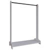 GARDEROBENSTÄNDER in Weiß 89/128/35 cm   - Weiß, Design, Holzwerkstoff/Metall (89/128/35cm) - MID.YOU