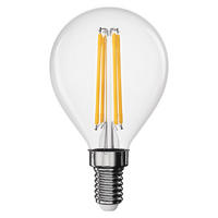FILAMENTOVÁ LED ŽÁROVKA E14 - Basics, plast (4.5/4.5/8cm)