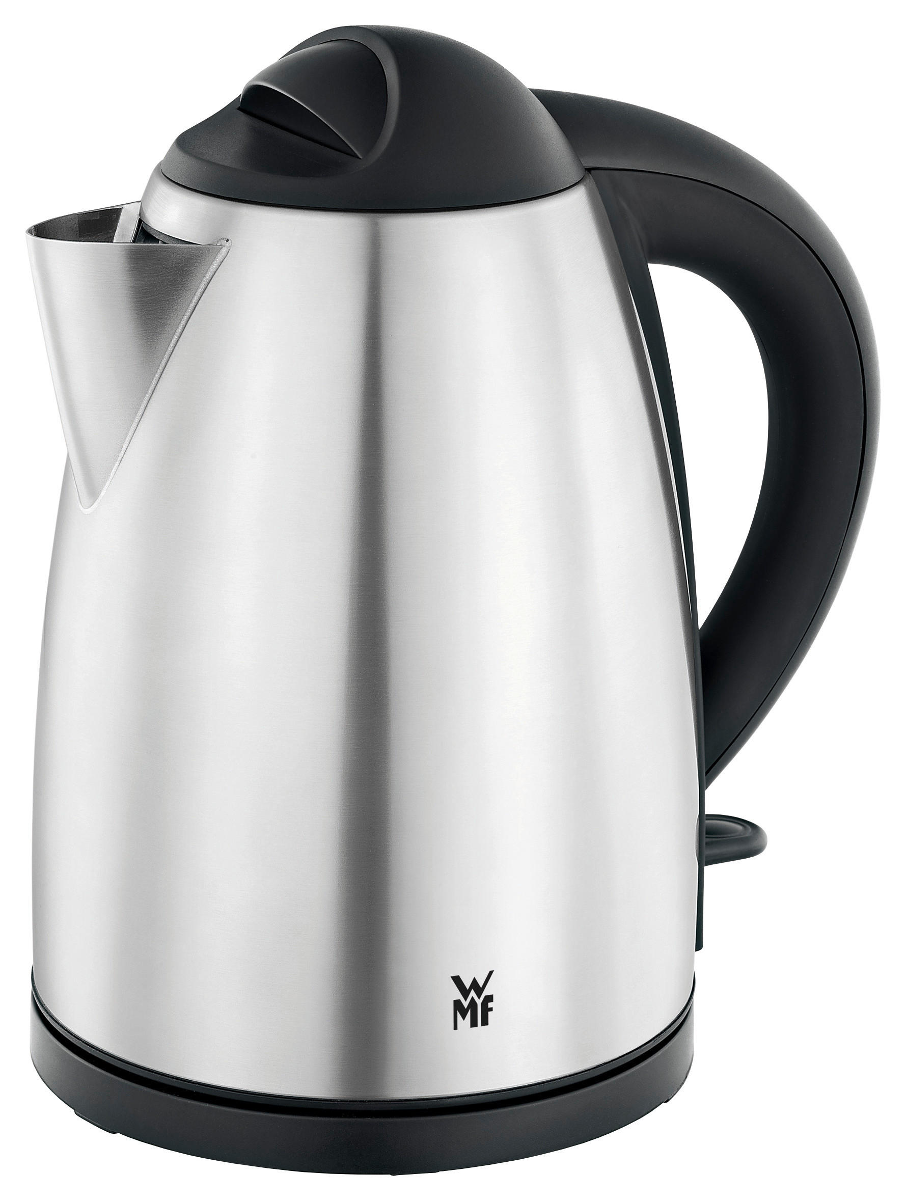 WASSERKOCHER Bueno 1,7 L  - Silberfarben/Schwarz, Design, Metall (21,6/16,4/23,8cm) - WMF