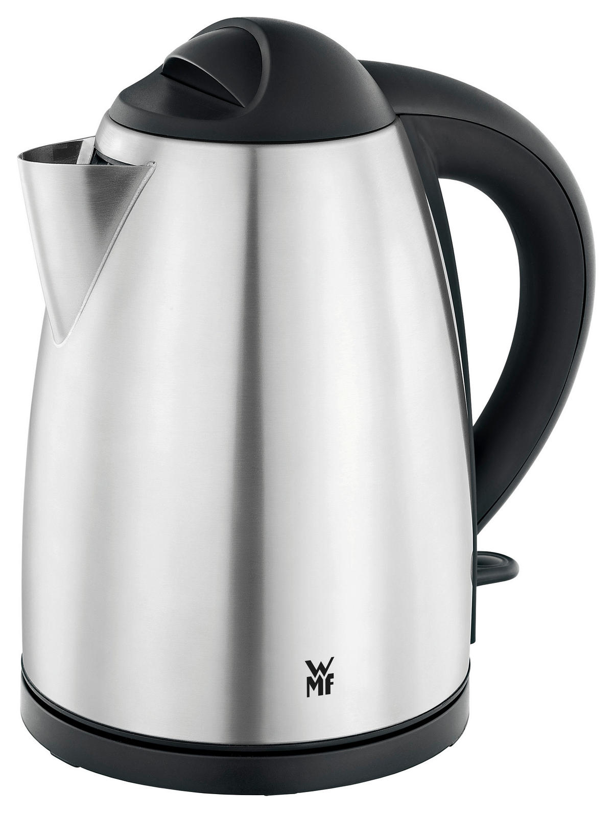 WASSERKOCHER Bueno 1.7 L  - Silberfarben/Schwarz, Design, Metall (21,6/16,4/23,8cm) - WMF