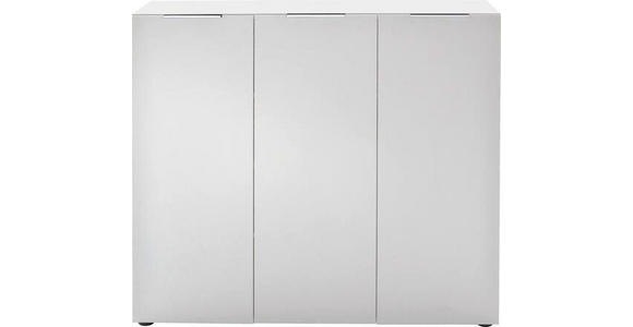 GARDEROBE 3-teilig in 175/190/39 cm - Eichefarben/Weiß, Design, Holzwerkstoff (175/190/39cm) - Carryhome