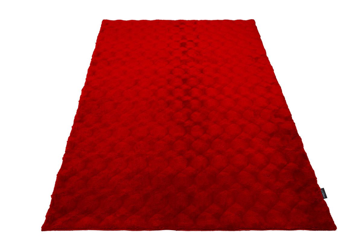 HOCHFLORTEPPICH 200/290 cm My Diamond Rot  - Rot, Design, Textil (200/290cm) - Obsession