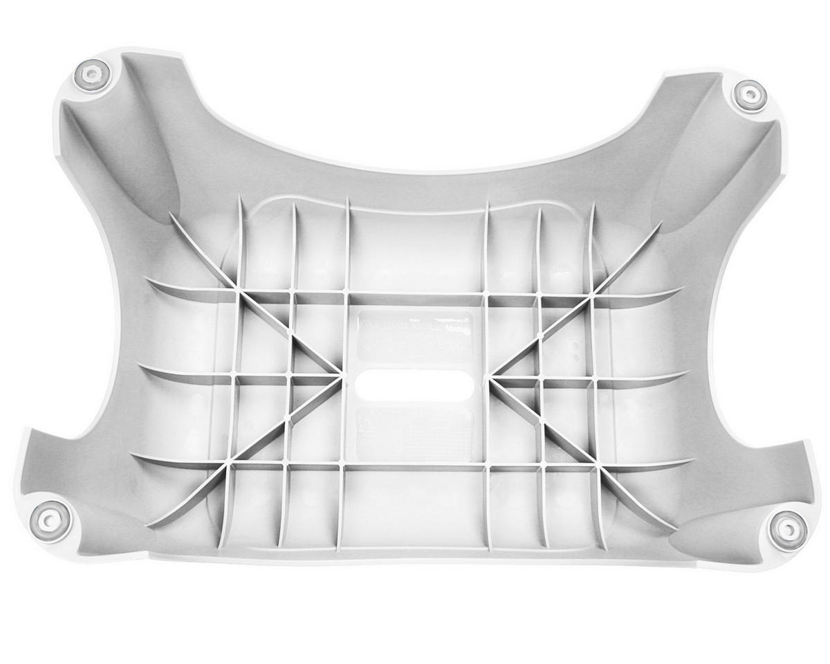 TRITTHOCKER Weiß  - Weiß, Basics, Kunststoff (44/23,5/31cm) - Ambia Garden