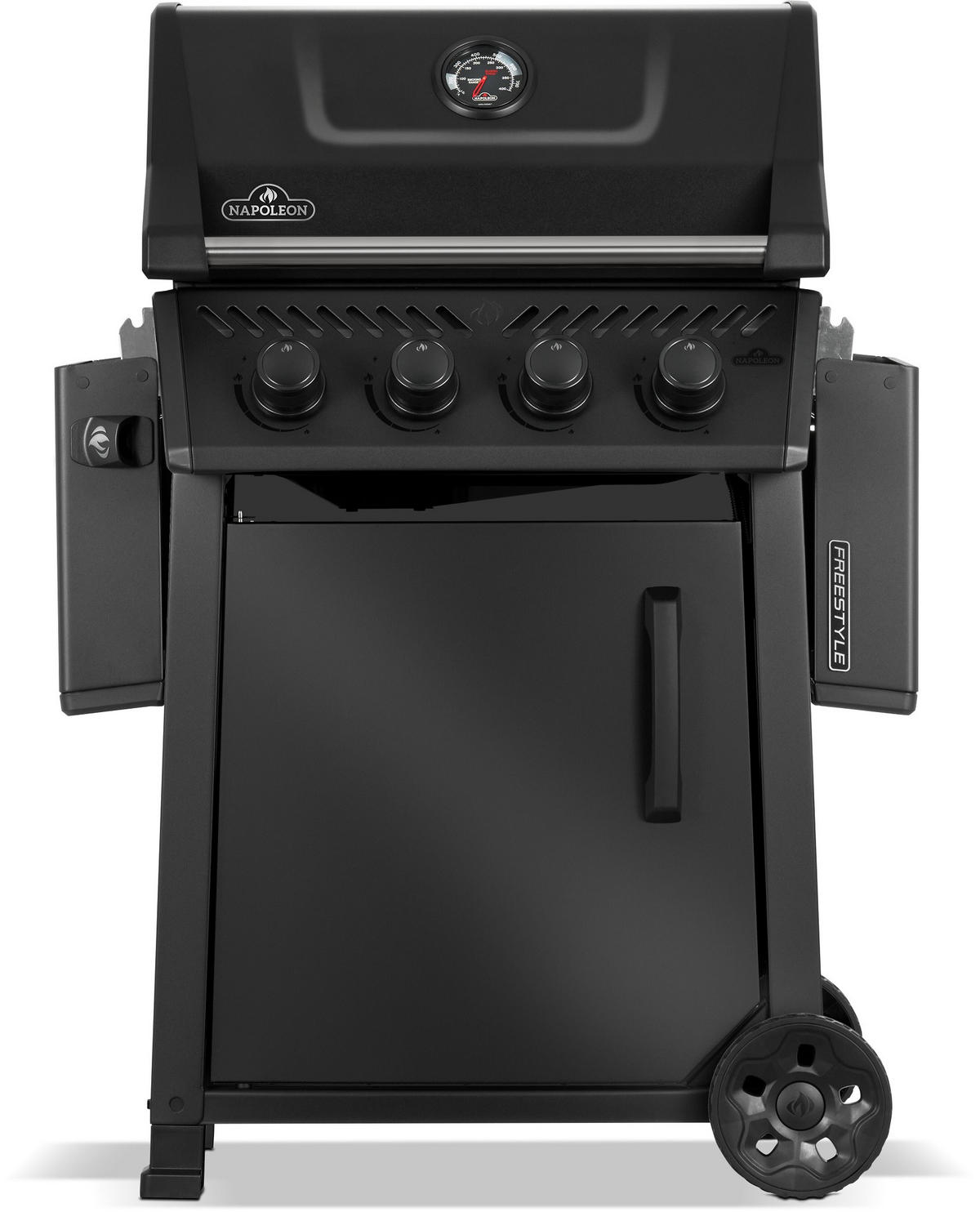 PLINSKI ROŠTILJ F425DPK-1  crna  - crna, Basics, metal (64/132cm) - Napoleon