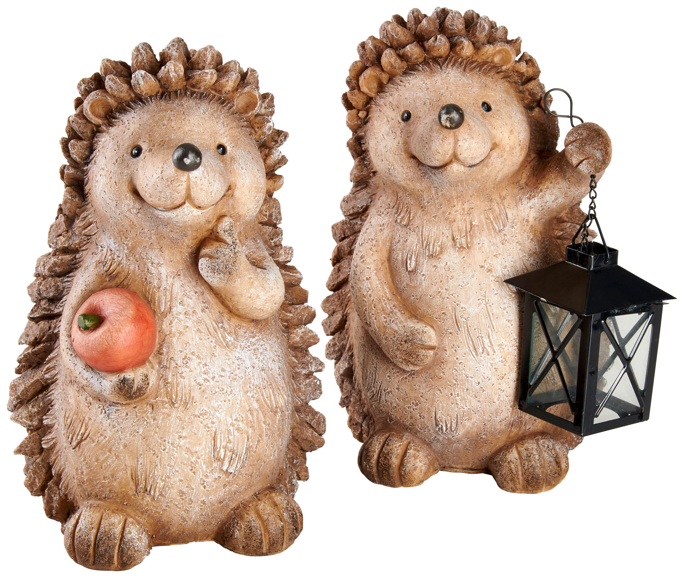 DEKOIGEL - Beige/Braun, LIFESTYLE, Kunststoff (20/18,5/28cm)