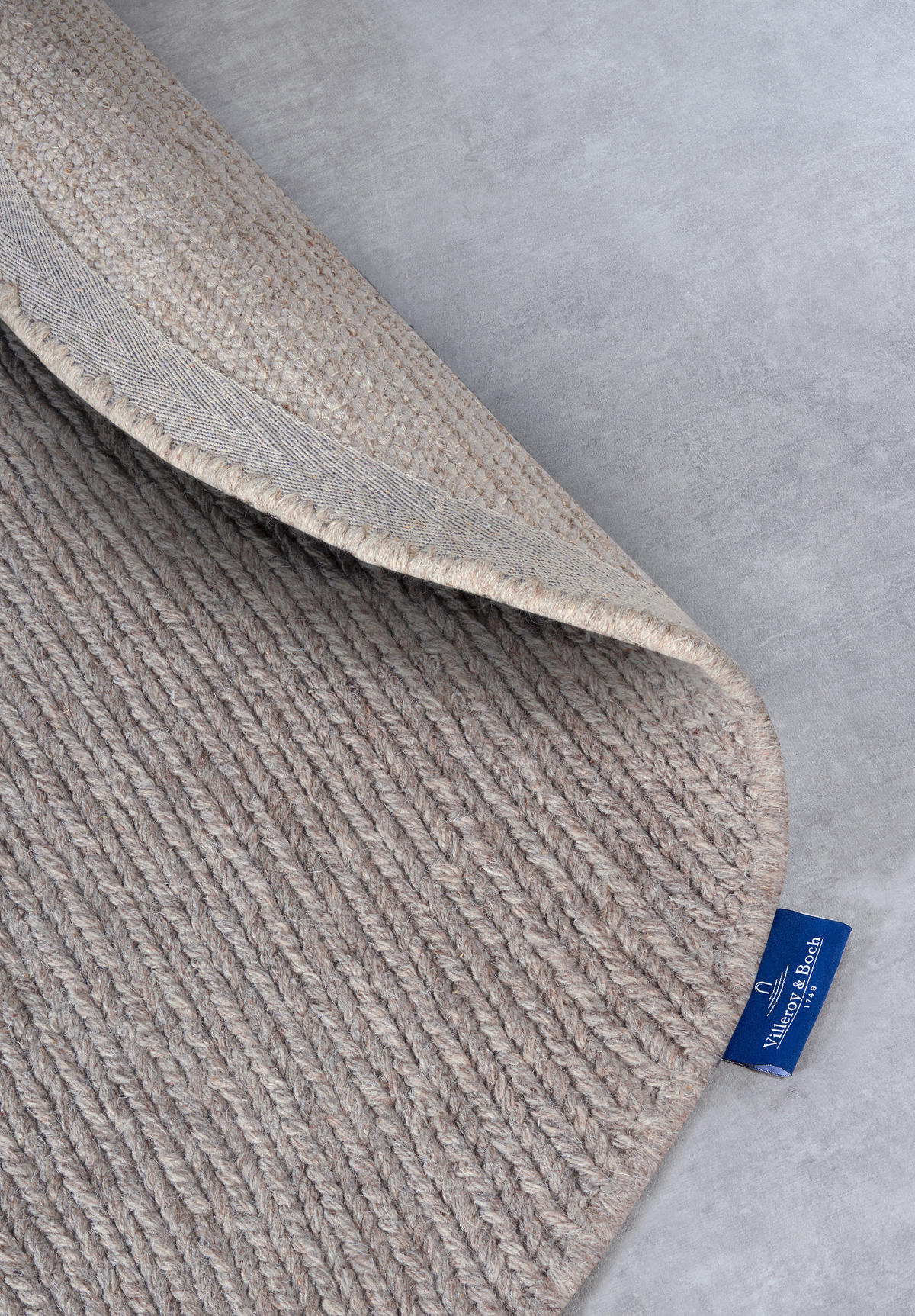 HANDWEBTEPPICH 160 cm Kollektion 1748 Cappuccino  - Cappuccino, Basics, Textil (160cm) - Villeroy & Boch