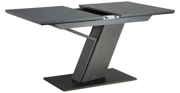ECKBANKGRUPPE Webstoff, Mikrofaser Grau, Schwarz, Hellgrau  - Hellgrau/Schwarz, KONVENTIONELL, Textil (205/155cm) - Cantus