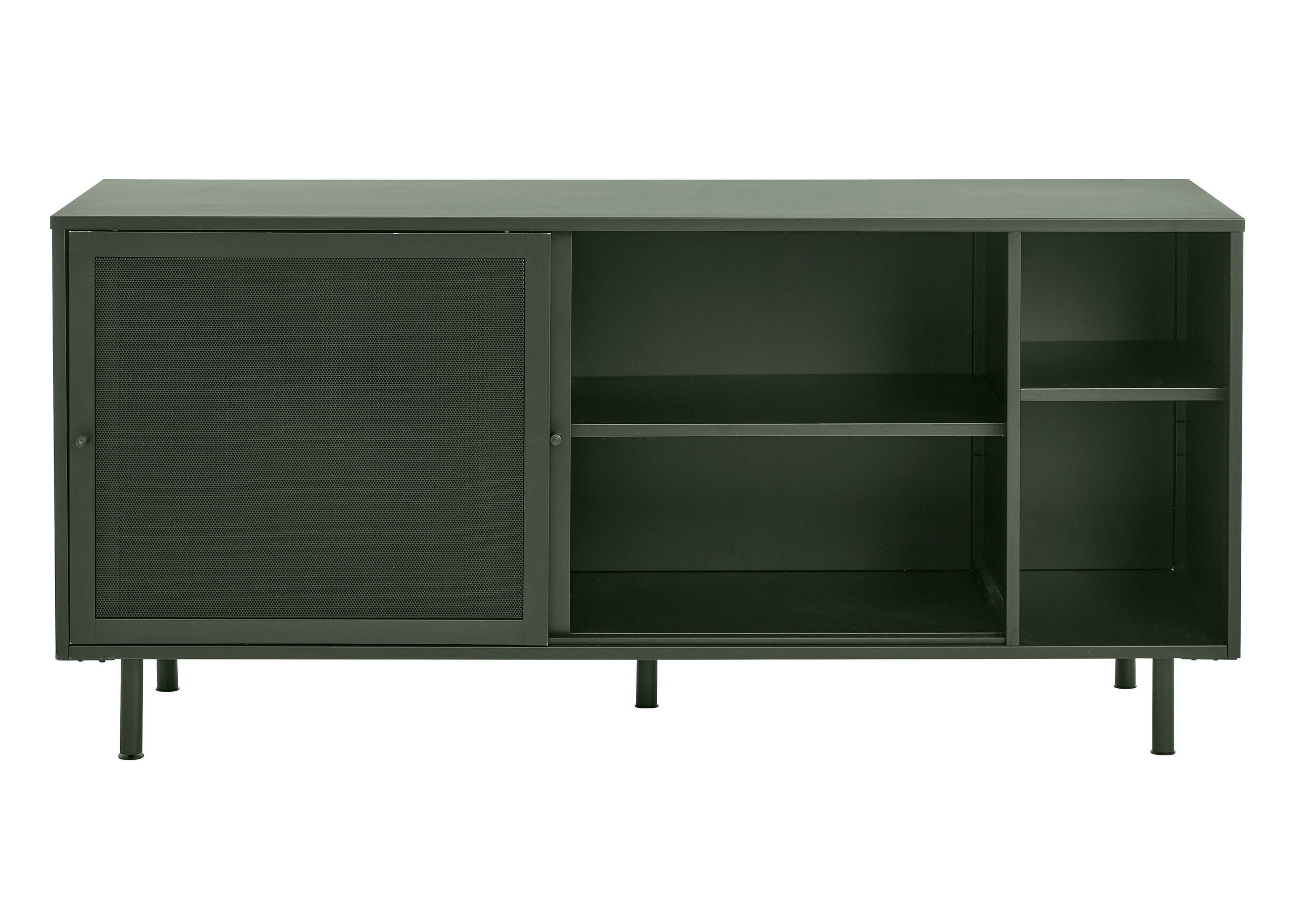 SIDEBOARD 160/75/45 cm  in Olivgrün  - Olivgrün, Basics, Metall (160/75/45cm) - Boxxx