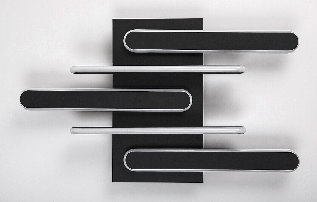LED SVJETILJKA STROPNA Sindri  - bijela/crna, Design, metal/plastika (61/36cm)