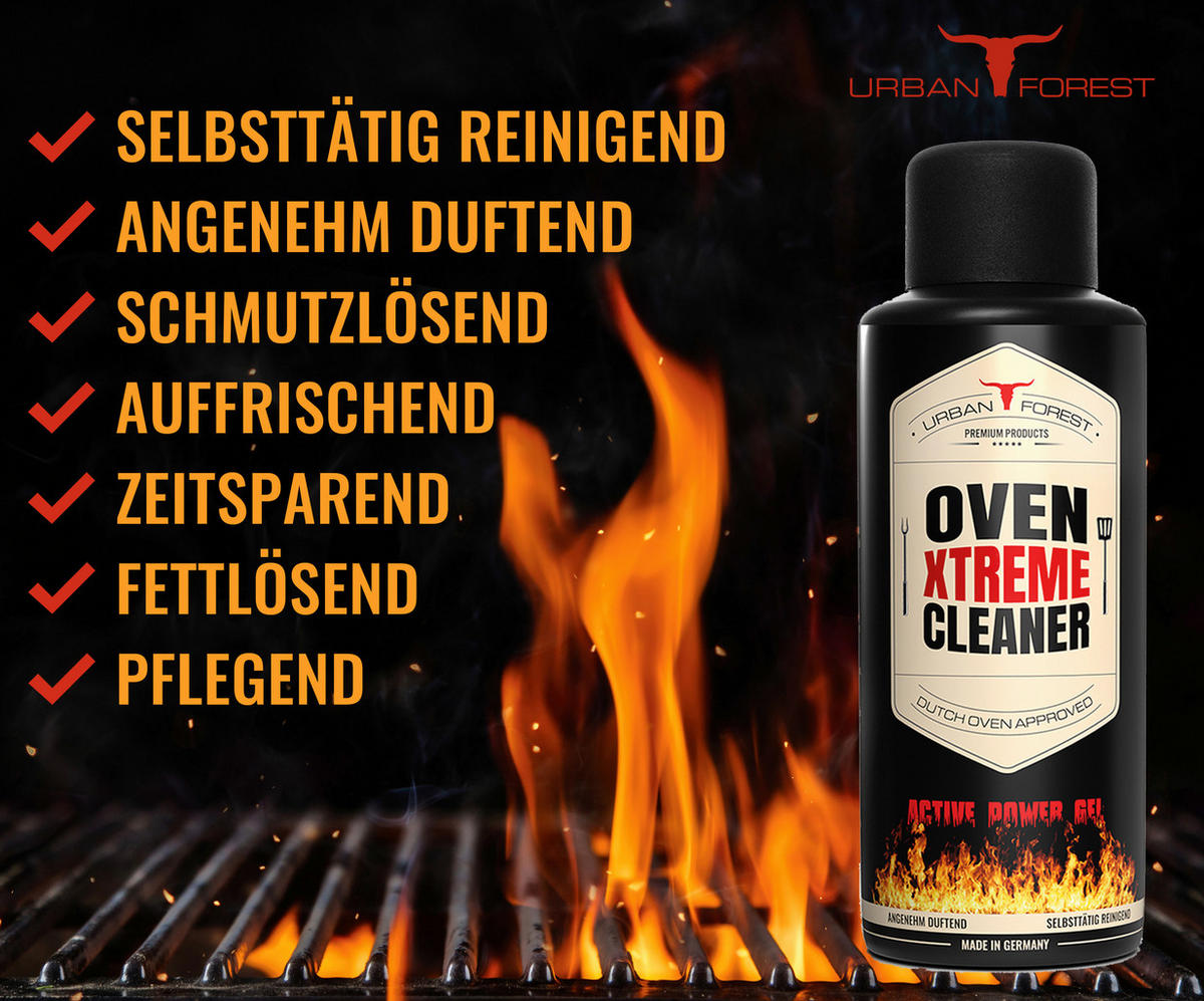 BACKOFEN- & GRILLREINIGER - Basics (500ml) - Urban Forest